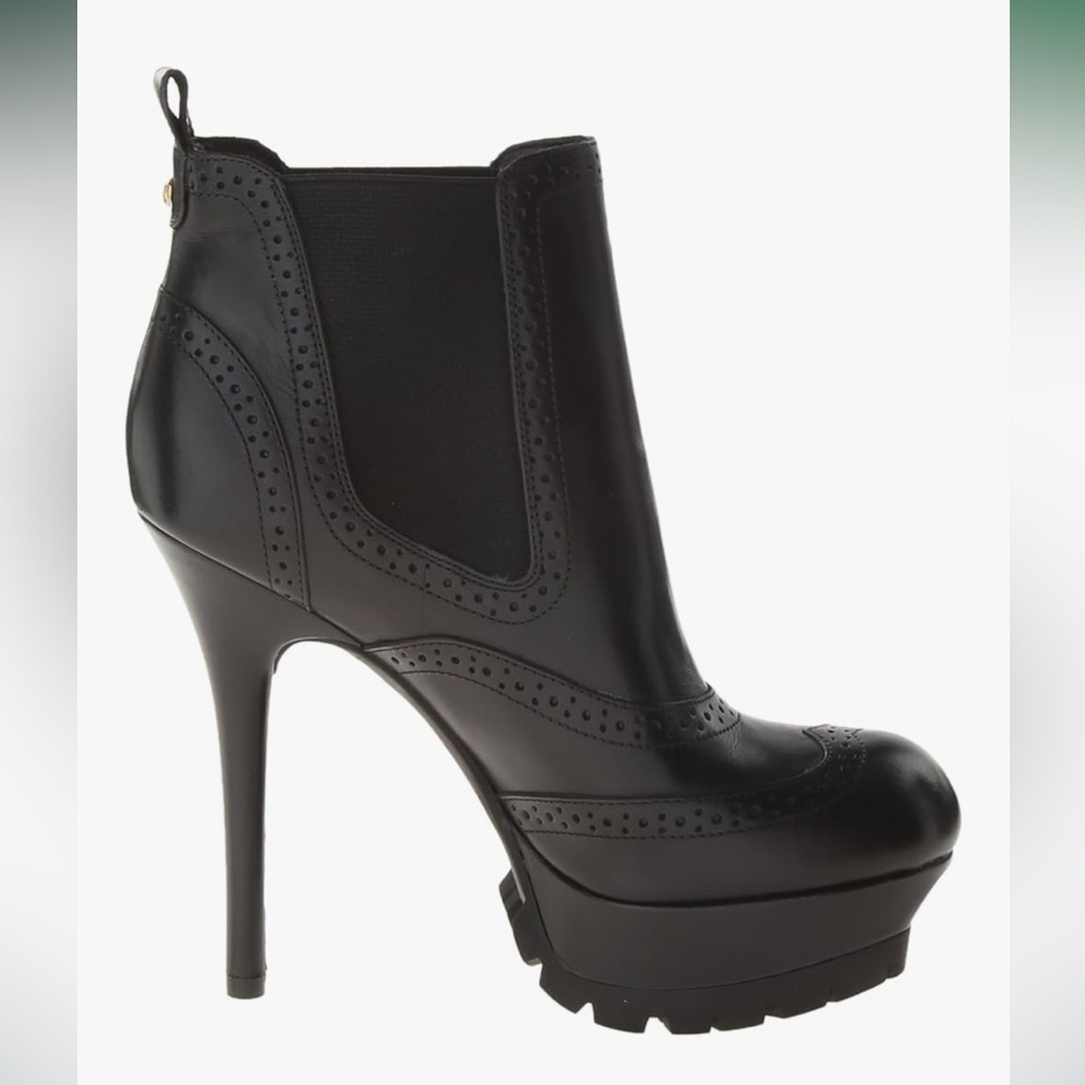 Sam Edelman Verina Leather Boots booties platform